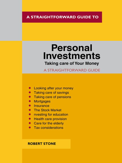 Title details for Personal Investments by Robert Stone - Wait list